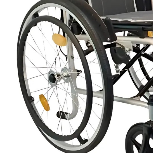 Ultralekki wózek inwalidzki aluminiowy AT52311 ANTAR - tylko 10 kg - NFZ - zdjęcie 4