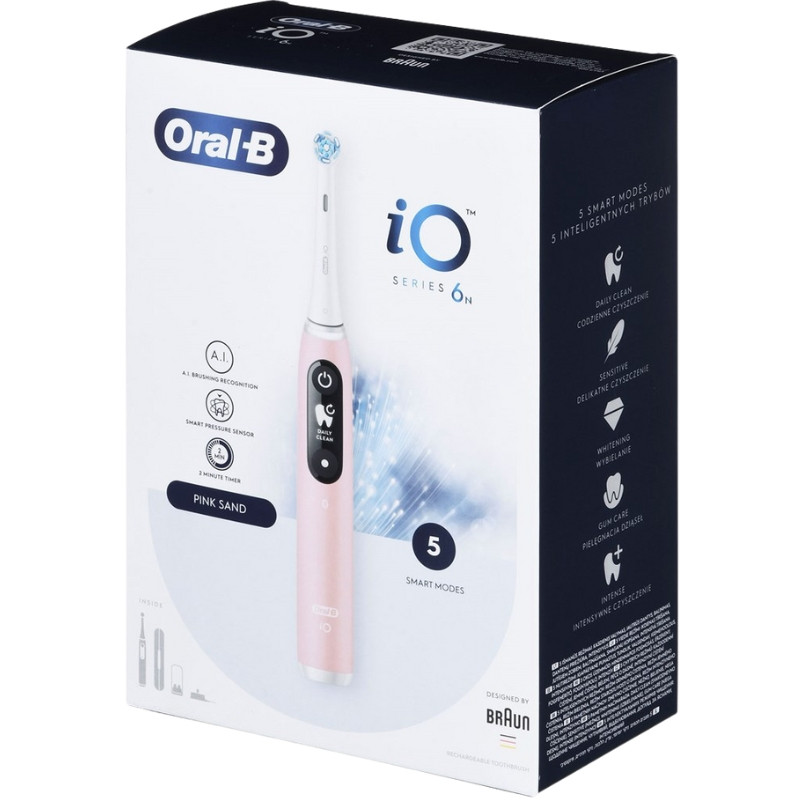 Szczoteczka elektryczna Oral-B iO6 Pink - zdjęcie 5