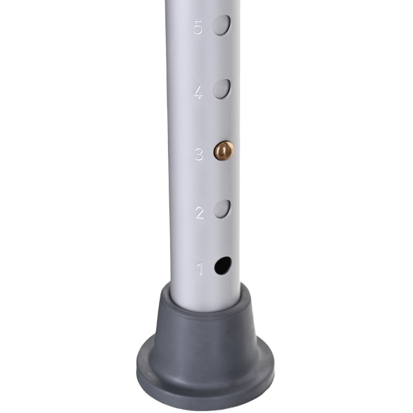 Taboret prysznicowy aluminiowy okrągły z regulacją wysokości KP200AM - zdjęcie 2