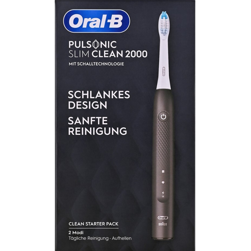 Szczoteczka Oral-B PULSONIC SLIM CLEAN 2000 czarna - zdjęcie 4