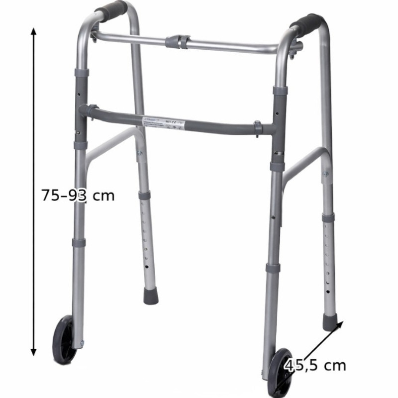 Balkonik rehabilitacyjny aluminiowy trójfunkcyjny B100AM - zdjęcie 7