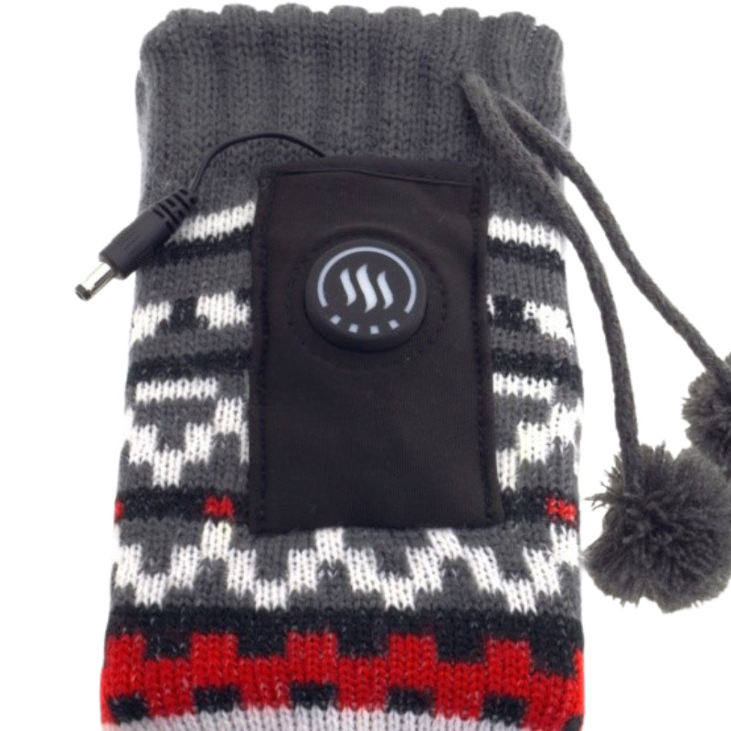 Kapcie ogrzewane rozmiar M wzór norweski Glovii GOBM - zdjęcie 2