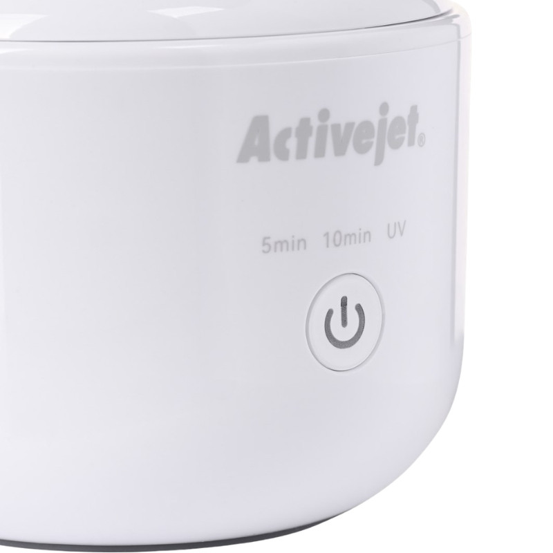 Myjka ultradźwiękowa UV Activejet AUC-198 do protez, aparatów ortodontycznych i biżuterii - zdjęcie 3