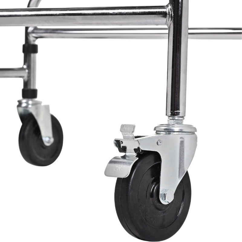 Wysoki chodzik rehabilitacyjny podpórka czterokołowa typu ambona z siedziskiem B200AM marki ActionMED - zdjęcie 3