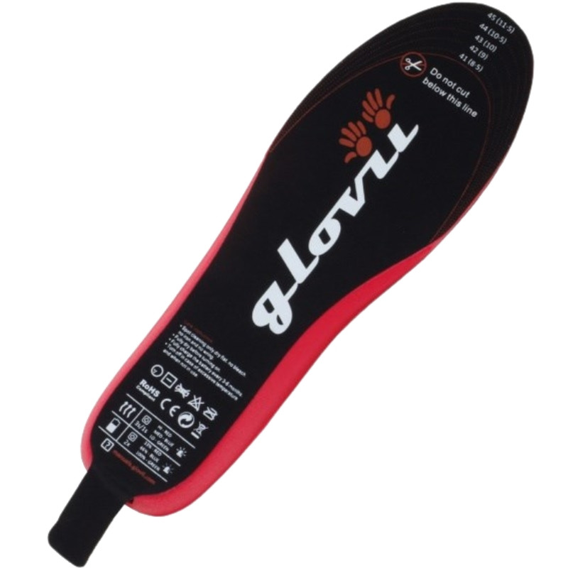 Ogrzewane wkładki do butów GLOVII GW2M z pilotem - 3 tryby rozmiar M - zdjęcie 4