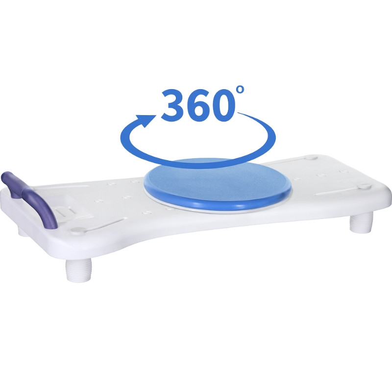 Ławka wannowa 2 w 1 siedzisko nawannowe z obrotowym dyskiem LW400AM marki ActionMED - zdjęcie 2