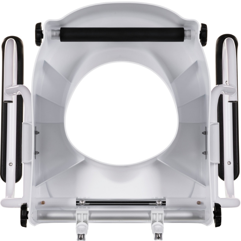 Nasadka podwyższająca na toaletę z klapą i uchwytami NT200AM marki ActionMED - zdjęcie 3