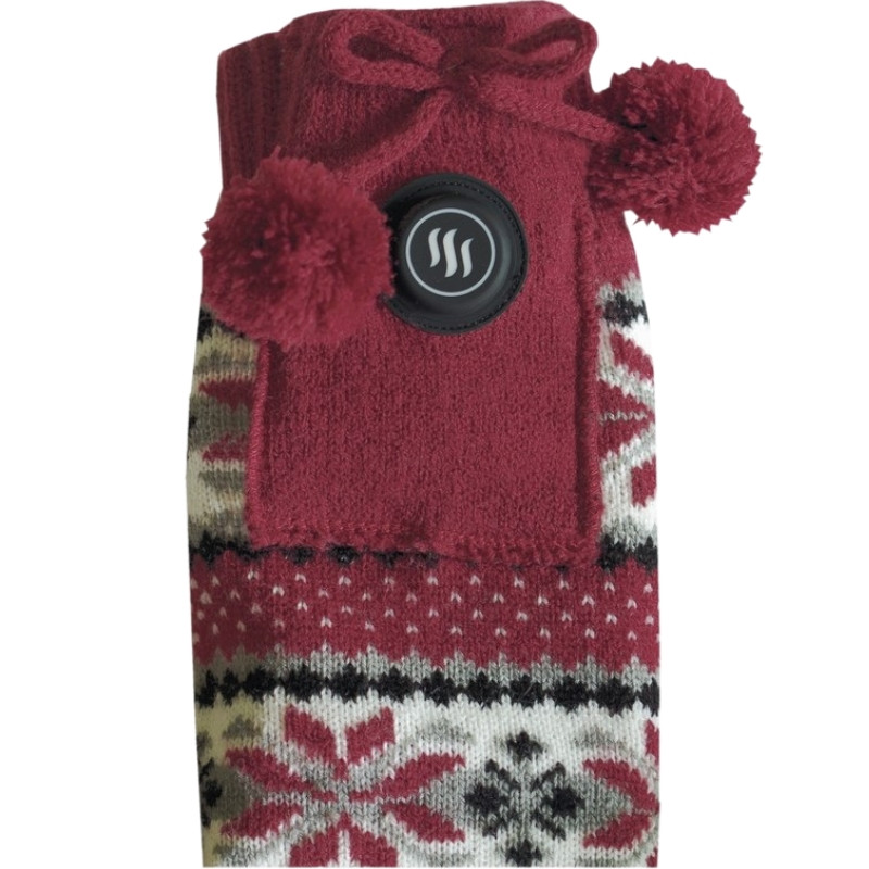 Kapcie ogrzewane rozmiar M wzór norweski Glovii GQ5L - zdjęcie 2