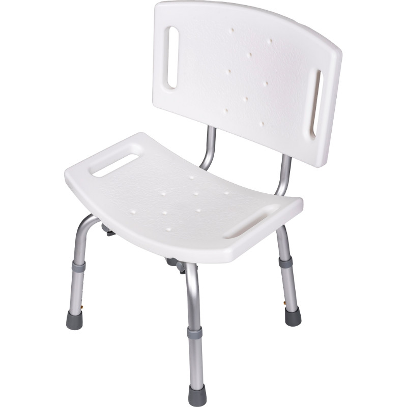 Krzesło prysznicowe z oparciem i regulacją wysokości KP500AM marki ActionMED - zdjęcie 5