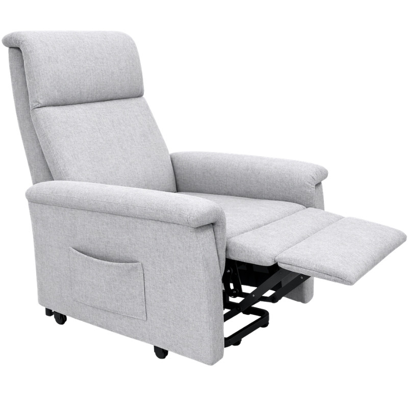 Fotel geriatryczny pionizujący California Demarta Virginio z dwoma siłownikami kolor Szary - zdjęcie 2