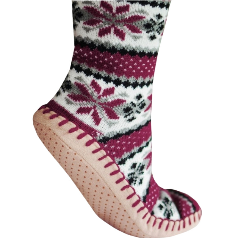 Kapcie ogrzewane rozmiar M wzór norweski Glovii GQ5L - zdjęcie 3