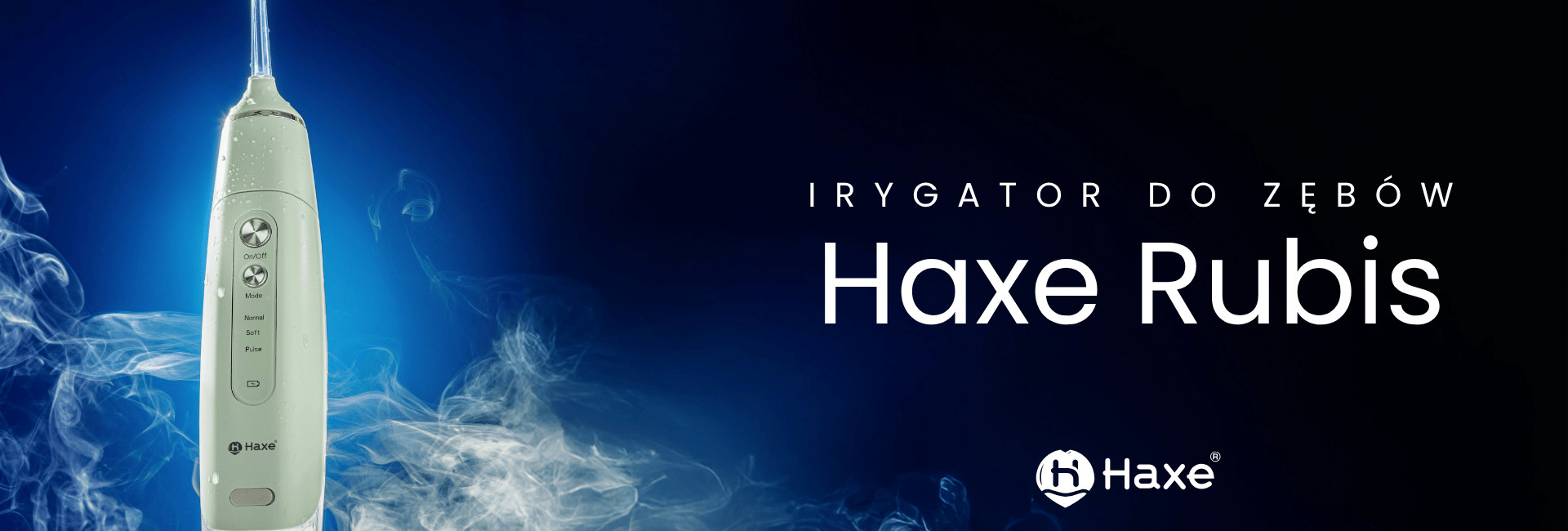 Bezprzewodowy irygator dentystyczny do zębów HAXE RUBIS HX716 - zdjęcie 1