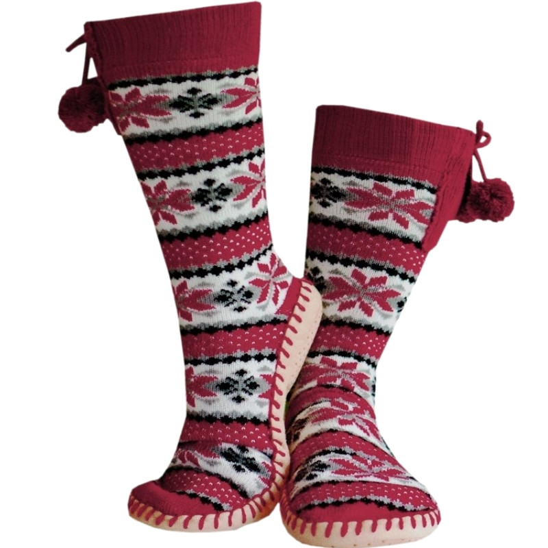 Kapcie ogrzewane rozmiar M wzór norweski Glovii GQ5L - zdjęcie 1