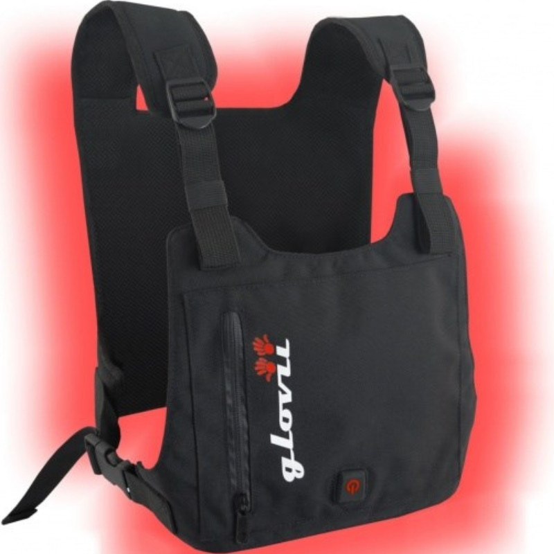 Kamizelka ogrzewana czarna uniwersalna GLOVII GV1U - zdjęcie 4