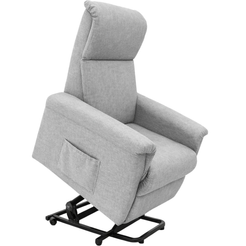 Fotel geriatryczny pionizujący California Demarta Virginio z dwoma siłownikami kolor Szary - zdjęcie 1