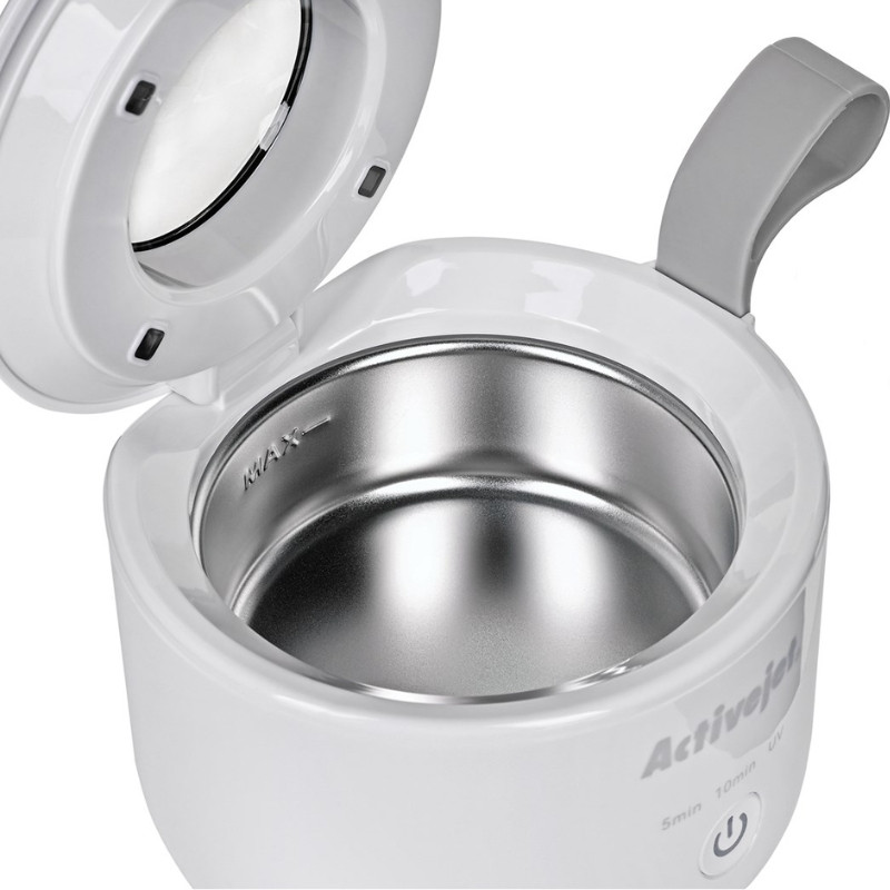 Myjka ultradźwiękowa UV Activejet AUC-198 do protez, aparatów ortodontycznych i biżuterii - zdjęcie 5