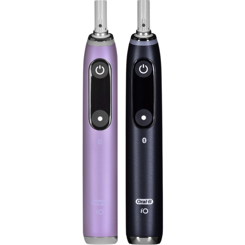 Braun Oral-B szczoteczka elektryczna iO 9N zestaw DUO BLACK ONYX & ROSE QUARTZ - zdjęcie 2