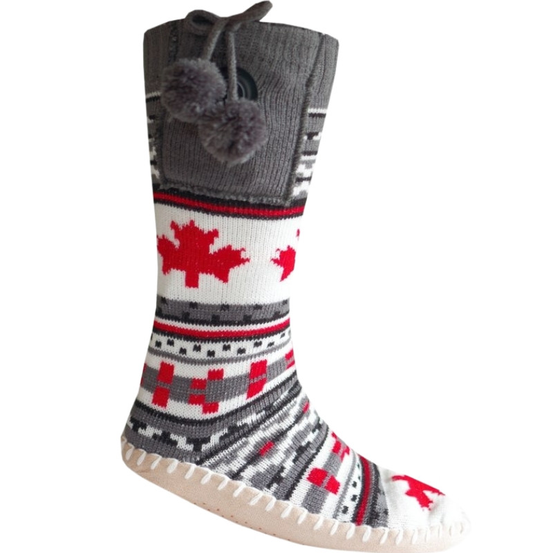 Kapcie ogrzewane rozmiar M wzór norweski Glovii GQ4M - zdjęcie 5