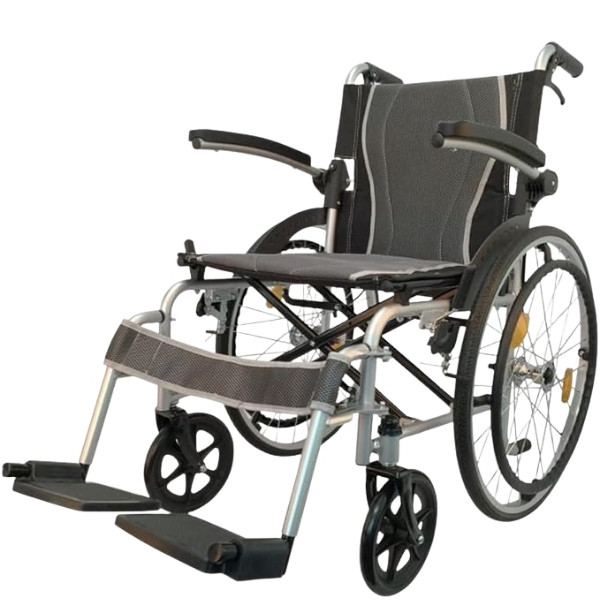 Ultralekki wózek inwalidzki aluminiowy AT52311 ANTAR - tylko 10 kg - NFZ - zdjęcie 3