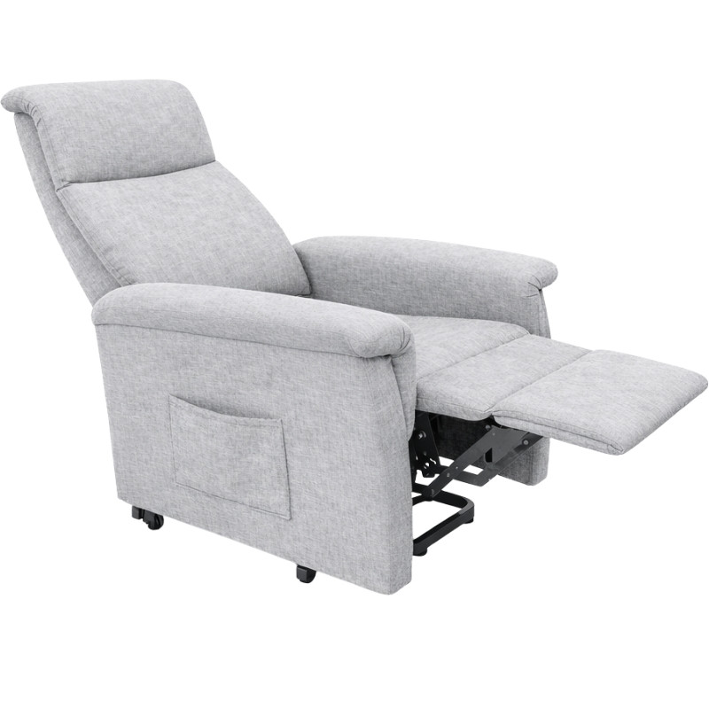 Fotel geriatryczny pionizujący California Demarta Virginio z dwoma siłownikami kolor Szary - zdjęcie 3