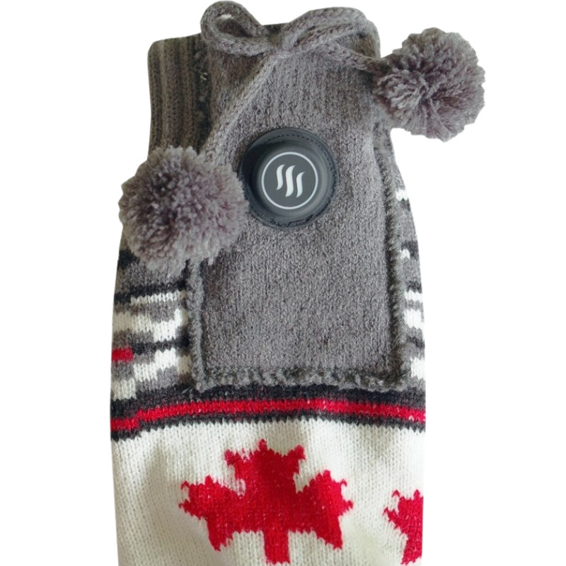 Kapcie ogrzewane rozmiar M wzór norweski Glovii GQ4M - zdjęcie 2
