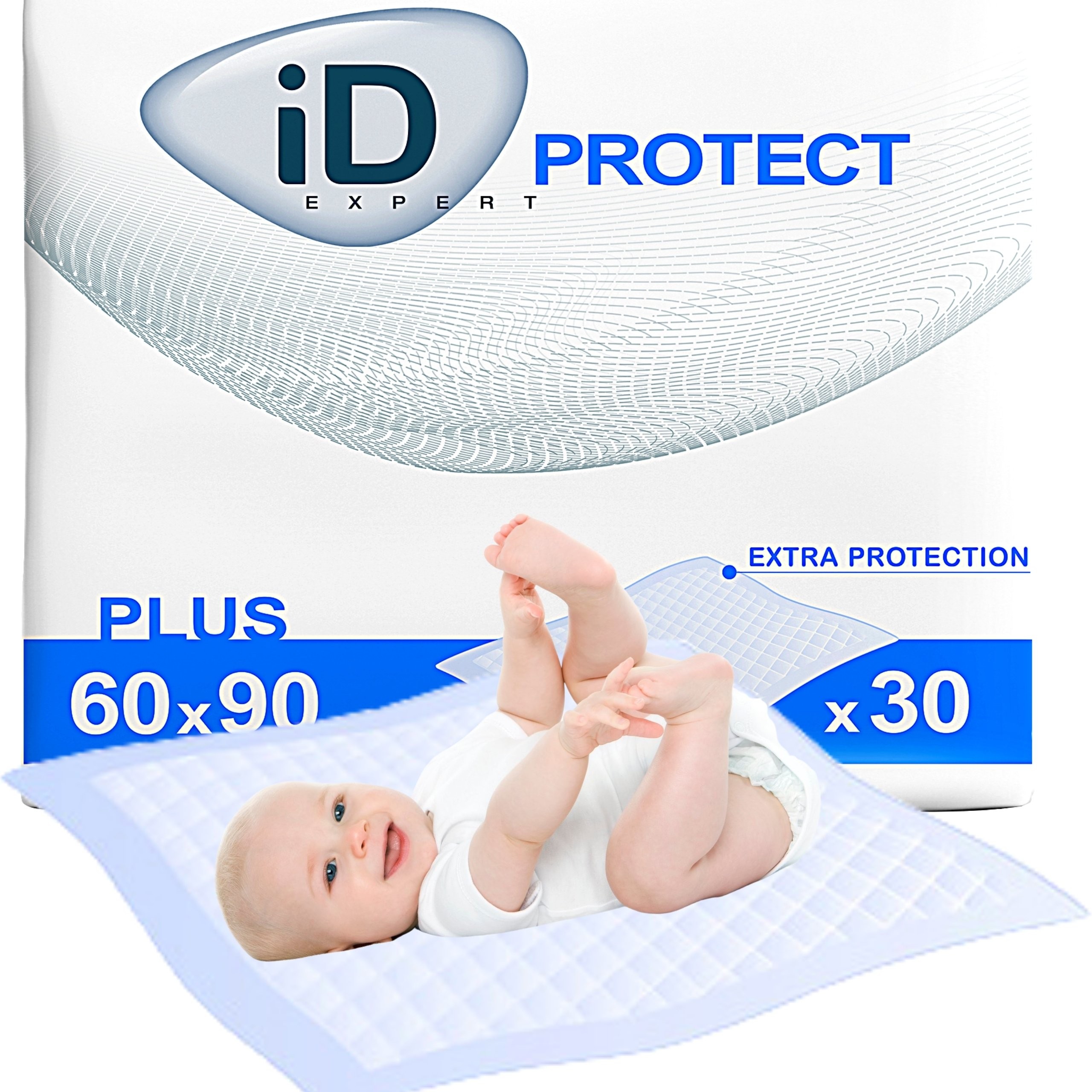 Ekstra chłonne podkłady higieniczne ONTEX iD Expert Protect 30 sztuk - rozmiar: 90x60 cm - zdjęcie 3
